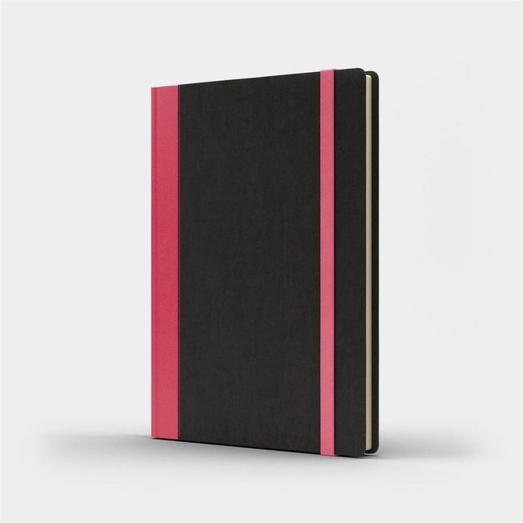 Like U, Pro L, notatnik B5, linia, czarny/różowy, 1 szt.