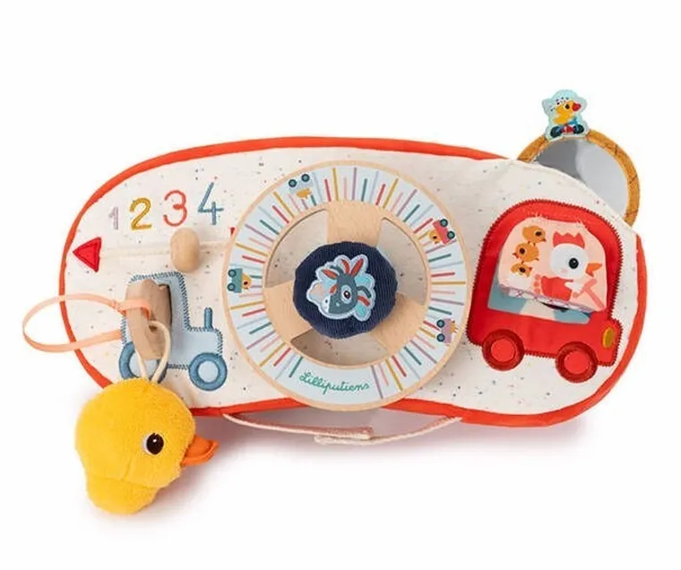 Lilliputiens, Farma, miękka tablica aktywizująca do zabawy, 10m+