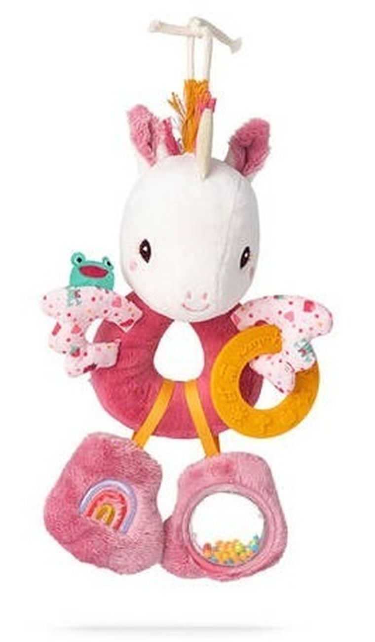 Lilliputiens, Jednorożec Lena, grzechotka wielofunkcyjna, 9m+