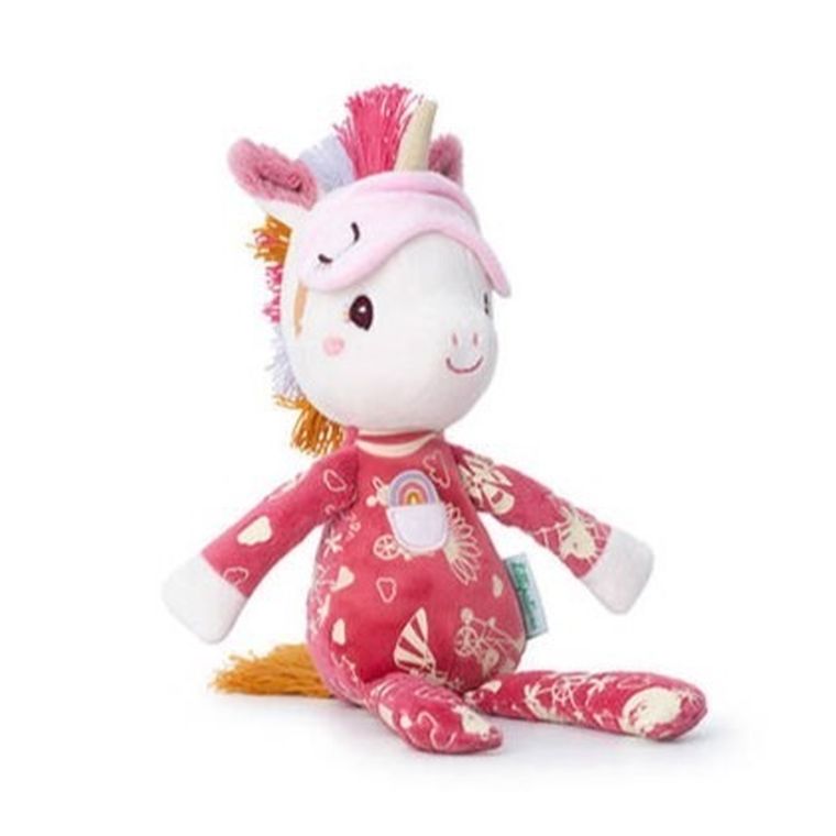 Lilliputiens, Jednorożec Lena, maskotka z elementami fluorescencyjnymi, 6m+