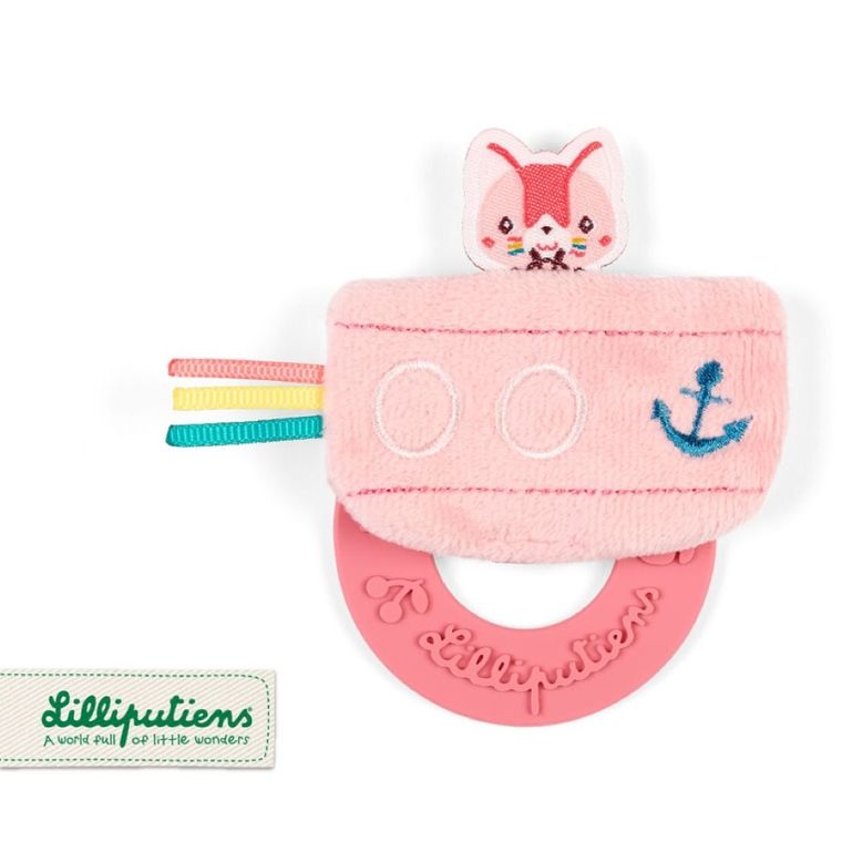 Lilliputiens, Kotka Jeanne na statku, gryzak sensoryczny, 3m+