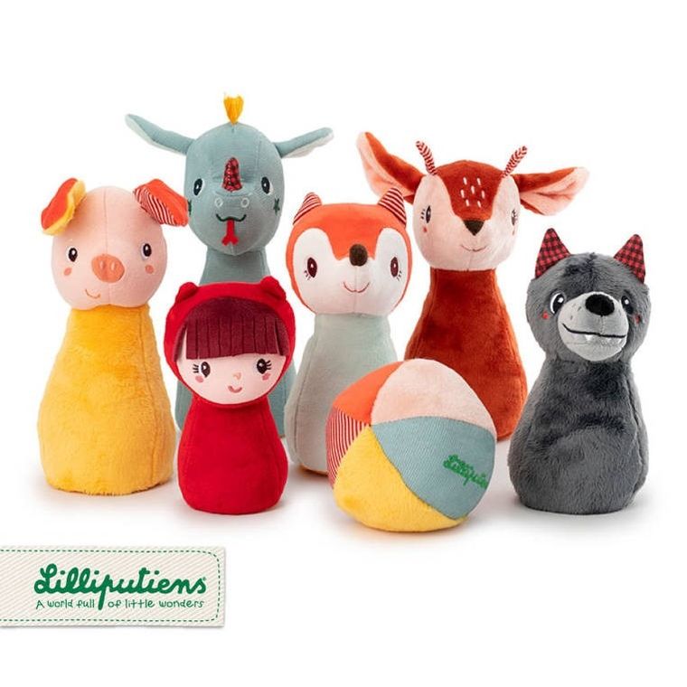 Lilliputiens, Kręgle z piłką i dzwoneczkiem, Las, 18m+