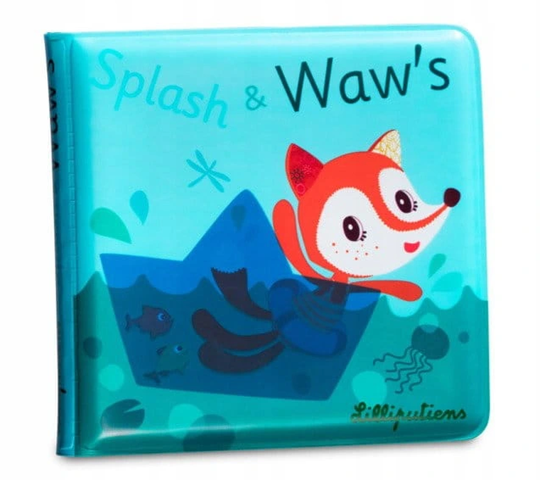 Lilliputiens, Lisiczka Alice, magiczna książeczka do kąpieli, 12m+