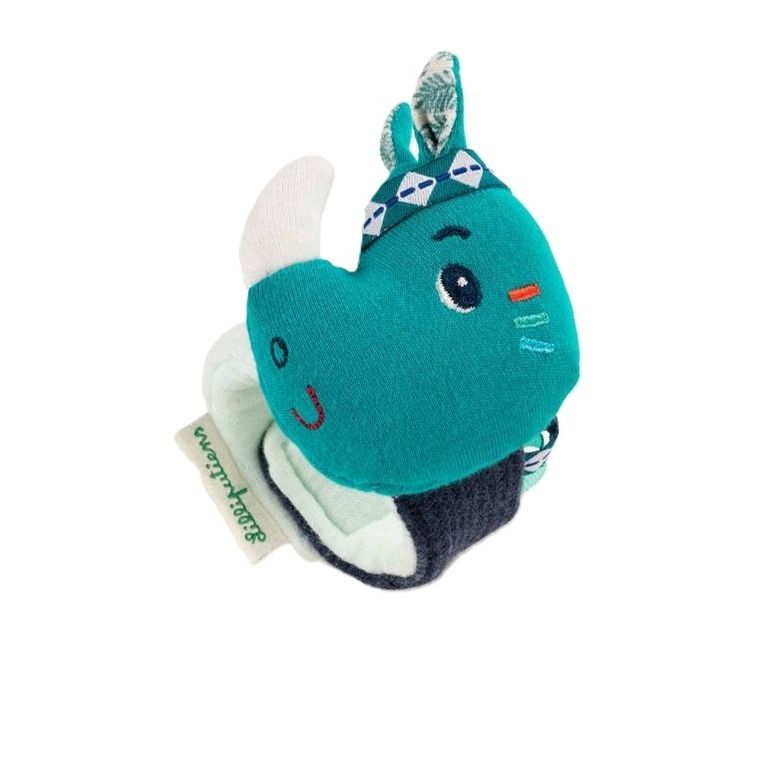 Lilliputiens, Nosorożec Marius, grzechotka na rękę z szeleszczącą folią, 0m+