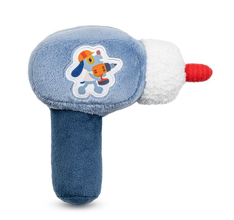 Lilliputiens, Piesek Jules, grzechotka, wiertarka, 3m+