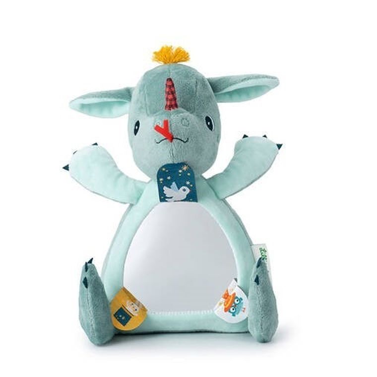 Lilliputiens, Smok Joe, maskotka aktywizująca z lusterkiem, 6m+