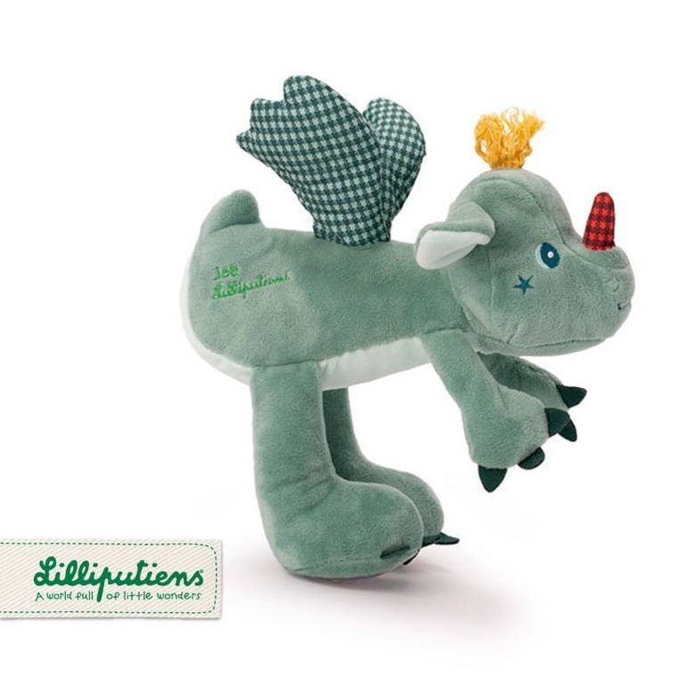 Lilliputiens, Smok Joe, przytulanka dźwiękowa, 9m+