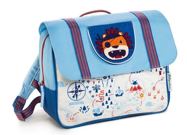 Lilliputiens, tornister szkolny, pirat Lew Jack