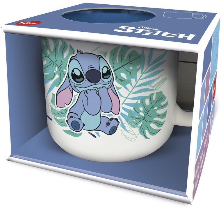 Lilo i Stitch, Aloha, kubek ceramiczny, 400 ml