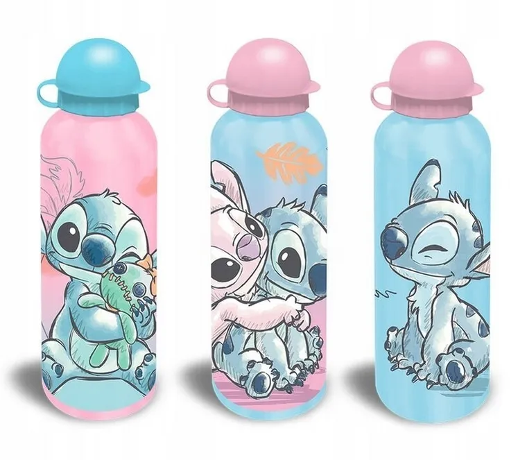 Lilo i Stitch, bidon aluminiowy, 500 ml