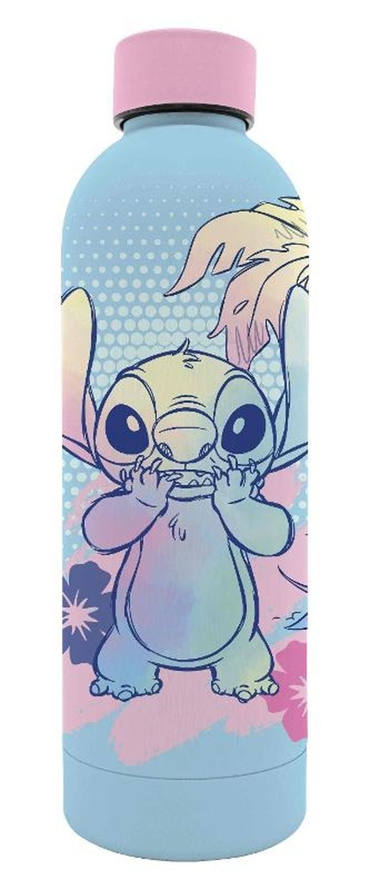 Lilo i Stitch, bidon ze stali, 3D, 500 ml