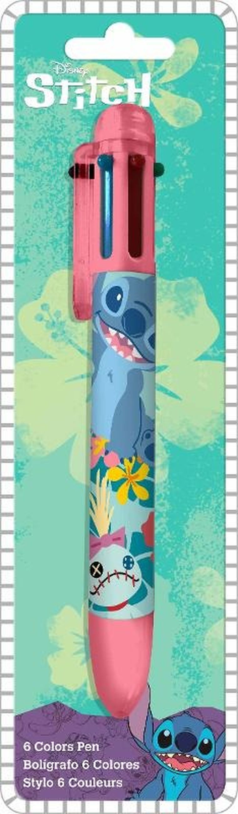 Lilo i Stitch, długopis, 6 kolorów