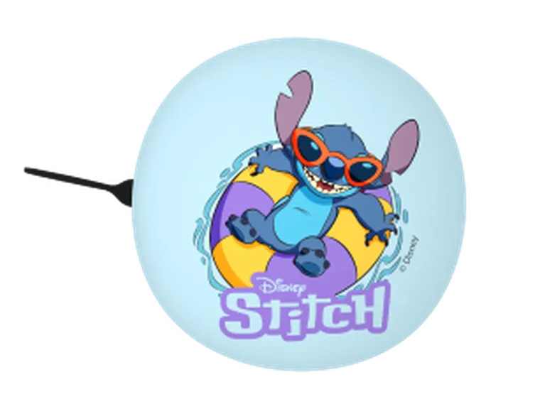 Lilo i Stitch, dzwonek rowerowy retro, 6 cm