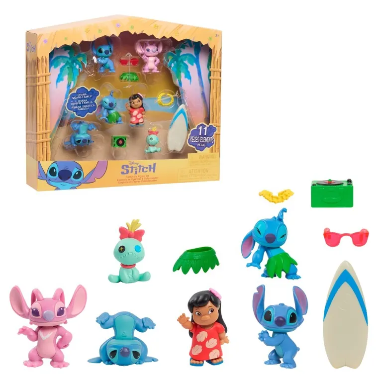 Lilo i Stitch, figurki kolekcjonerskie, 5 szt.