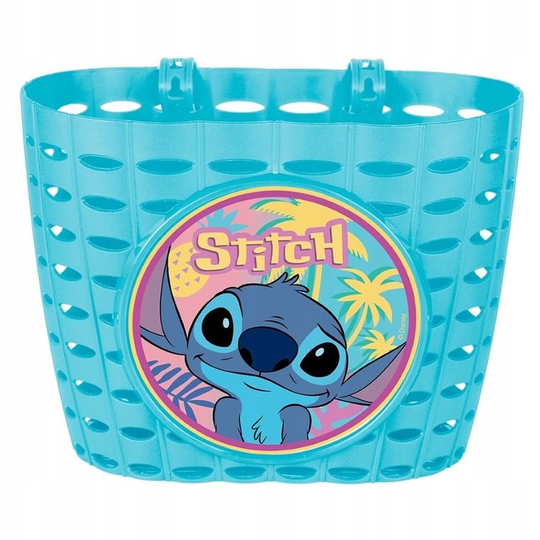 Lilo i Stitch, koszyk rowerowy