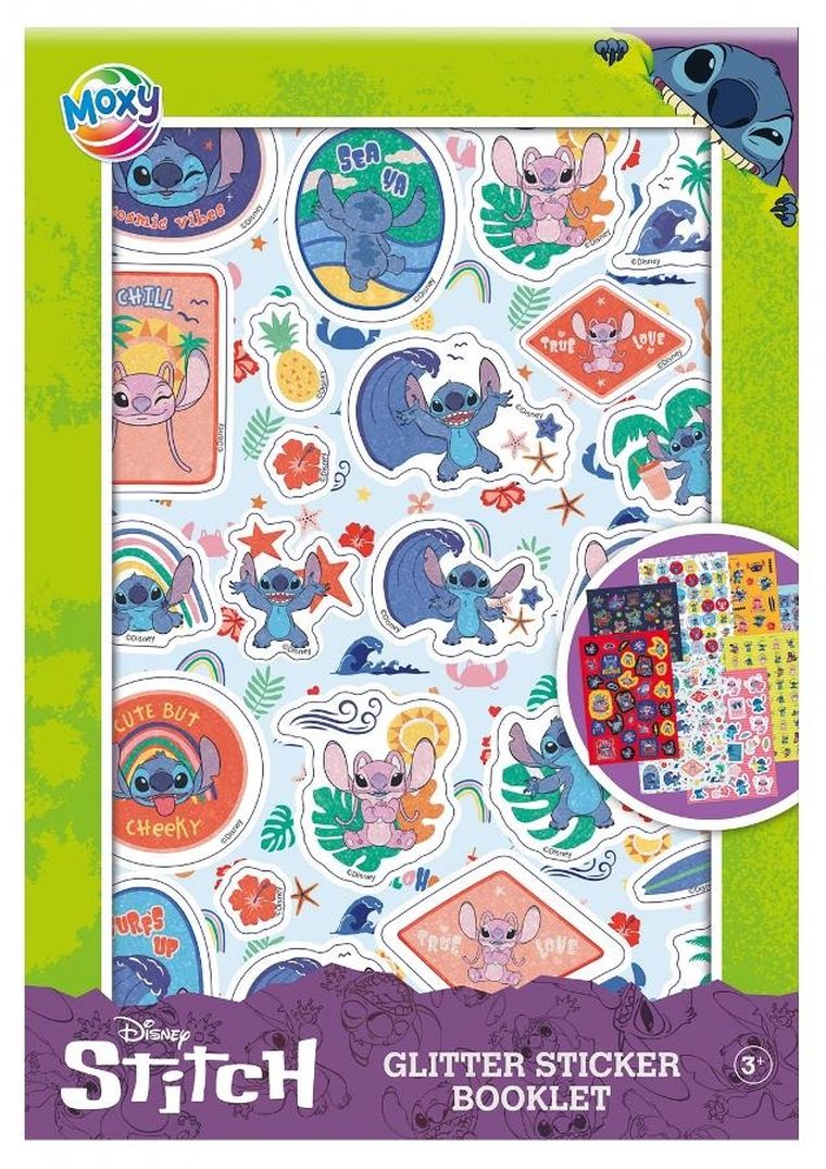 Lilo i Stitch, Książeczka z brokatowymi naklejkami