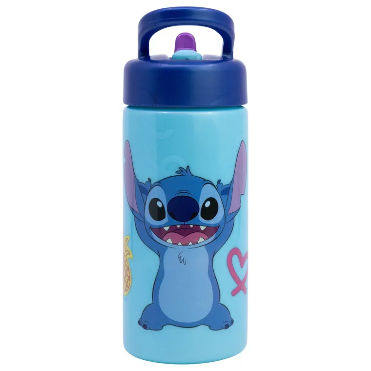 Lilo i Stitch, Playground, bidon ze słomką, 420 ml
