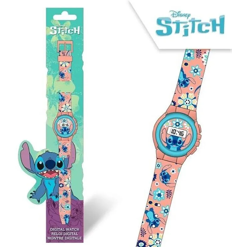 Lilo i Stitch, Stitch, zegarek cyfrowy