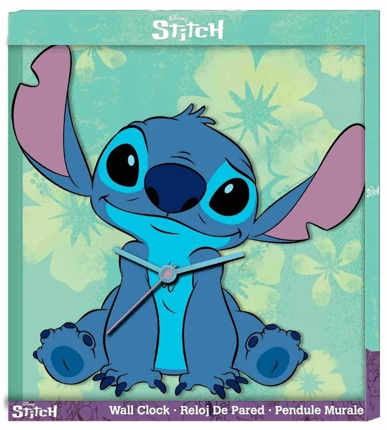 Lilo i Stitch, zegar ścienny