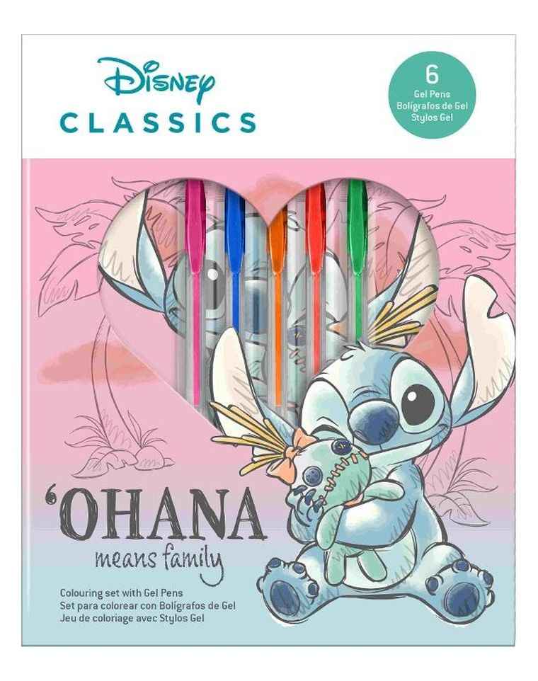 Lilo i Stitch, zestaw piśmienniczy, 7 elementów