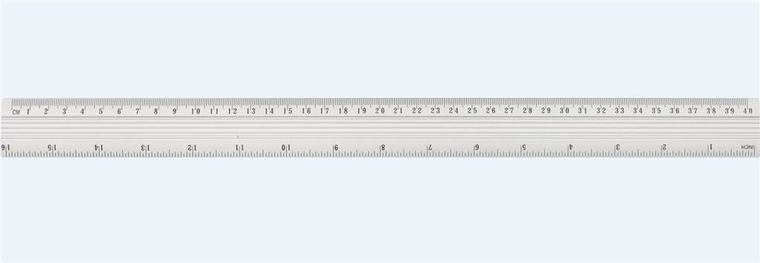 Linijka aluminiowa, 40 cm