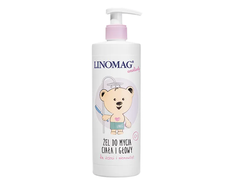Linomag, żel do mycia ciała i głowy, 200 ml