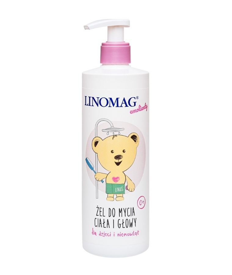 Linomag, żel do mycia ciała i głowy, 400 ml