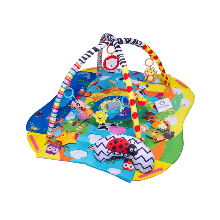 Lionelo, Anika Plus, mata edukacyjna, Blue Yellow