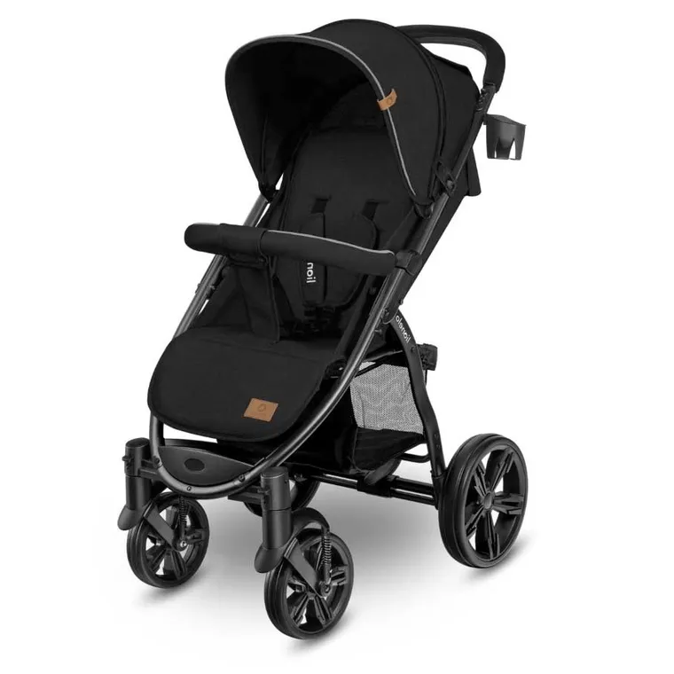 Lionelo, Annet Plus, wózek spacerowy, Black Carbon