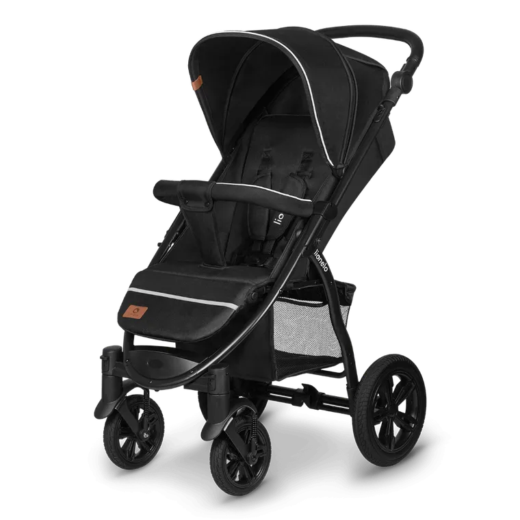 Lionelo, Annet Tour, wózek spacerowy, Black Carbon