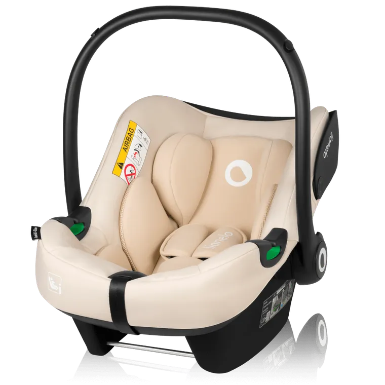 Lionelo, Astrid, I-Size, fotelik samochodowy, Beige Sand, 40-87 cm