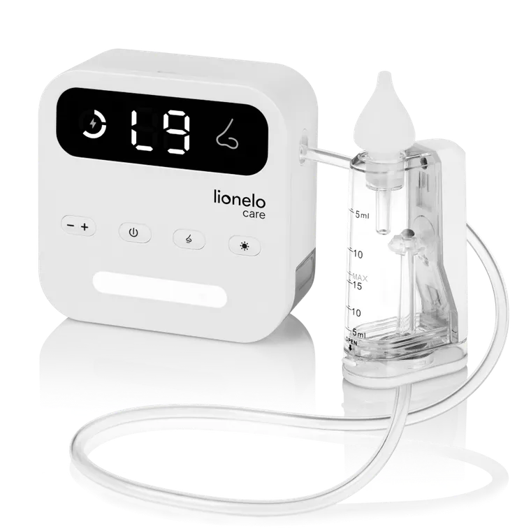 Lionelo, Babyair Flow, aspirator elektryczny z lampką, white
