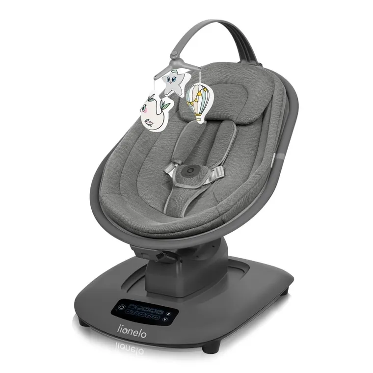 Lionelo, Blossom, elektryczny bujaczek, Grey Concrete