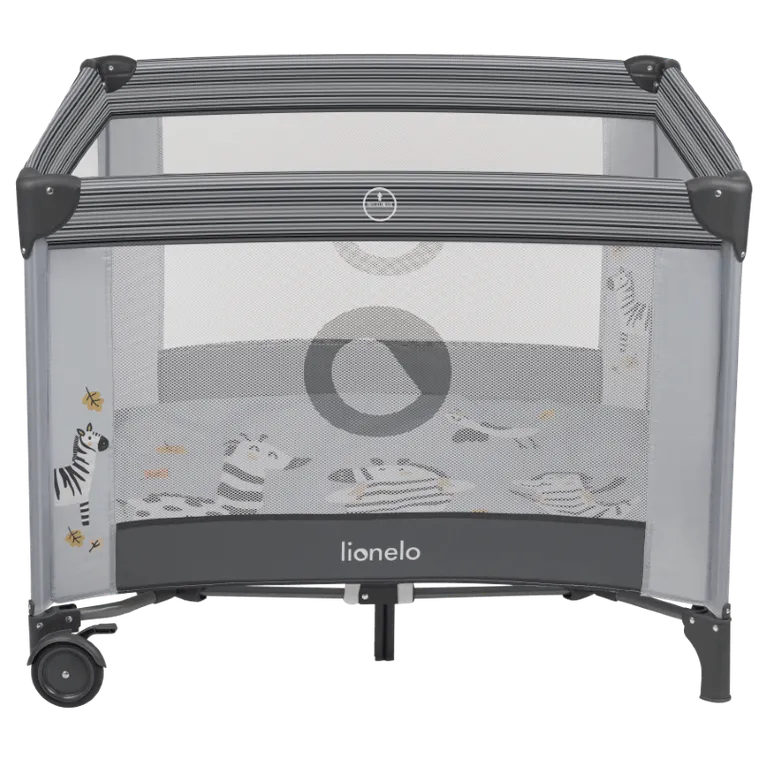 Lionelo, Bonnie, kojec dla dzieci, Grey Stone