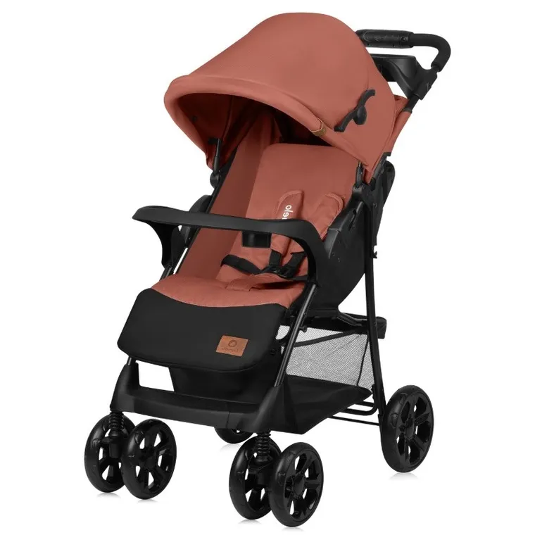 Lionelo, Emma Plus, wózek spacerowy, Coral Pink