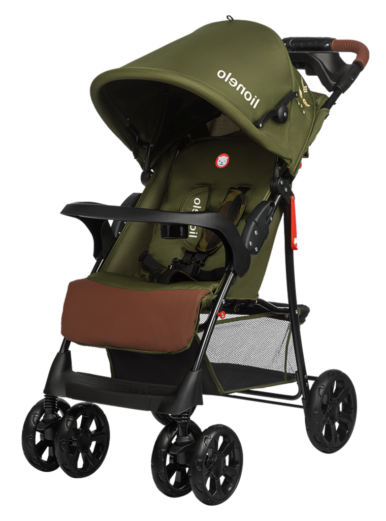 Lionelo, Emma Plus, wózek spacerowy, Forest Green