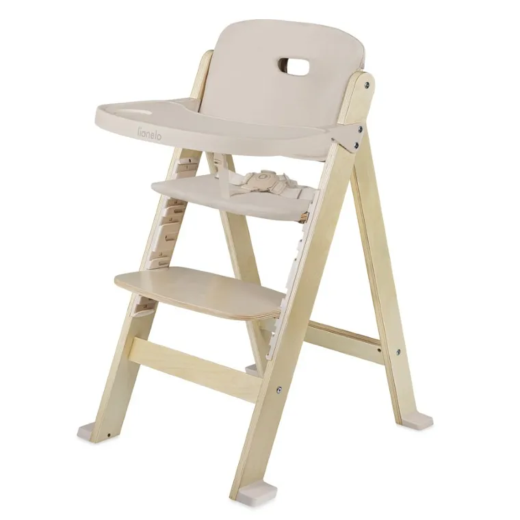 Lionelo, Floris, krzesełko do karmienia, beige natural