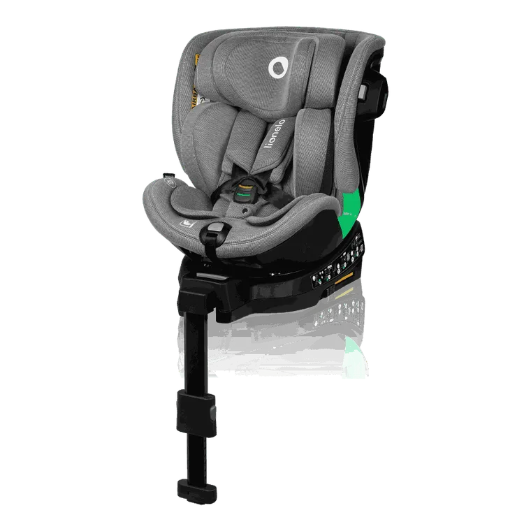 Lionelo, Harmony, I-Size, fotelik samochodowy, Concrete Bamboo, 40-150 cm