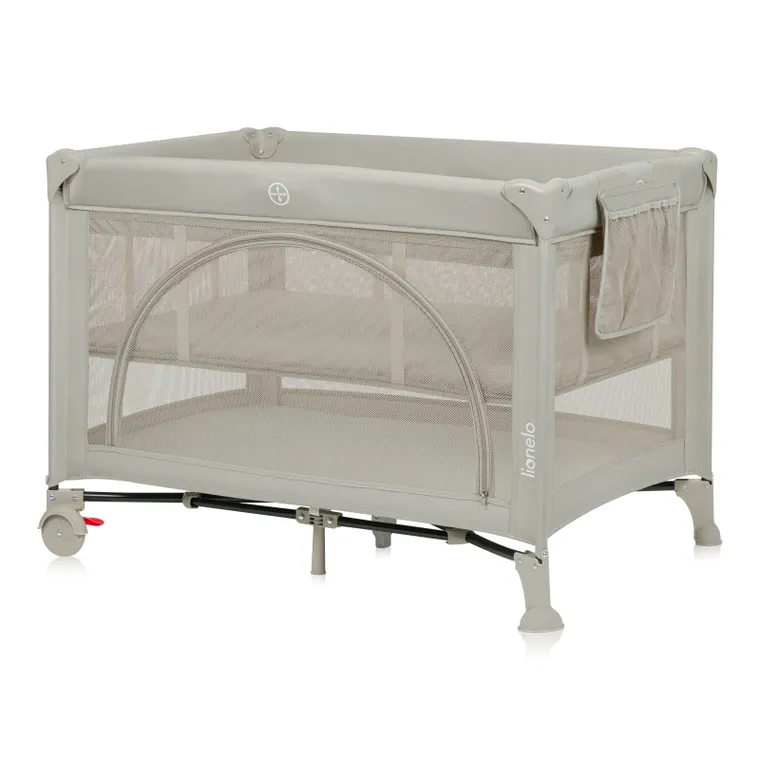 Lionelo, Laura, kompaktowe łóżeczko turystyczne, Beige Sand