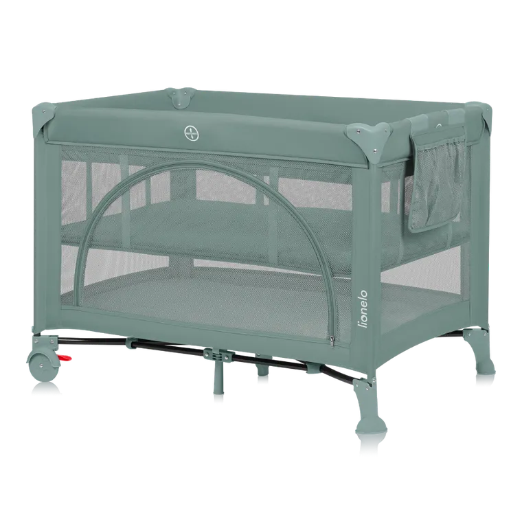 Lionelo, Laura, kompaktowe łóżeczko turystyczne, Green Sage