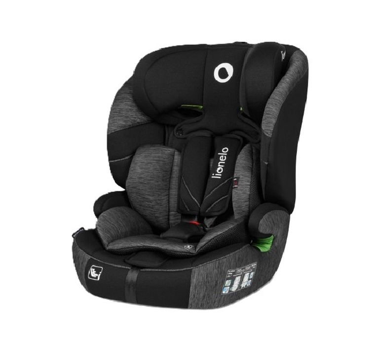 Lionelo, Levi One I-Size, fotelik samochodowy, Black Grey, 76-150 cm