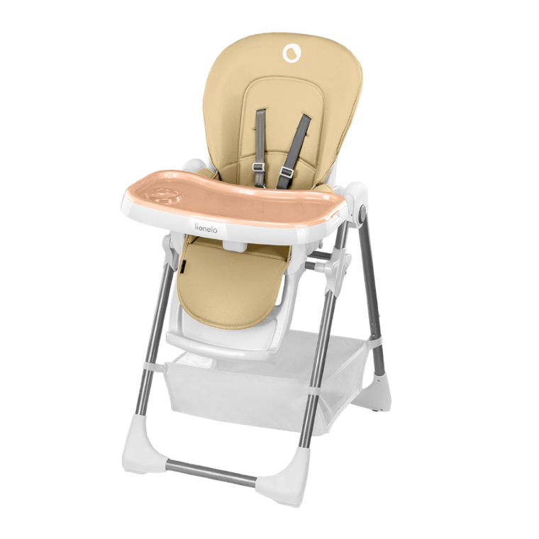 Lionelo, Linn Plus, krzesełko do karmienia, Beige