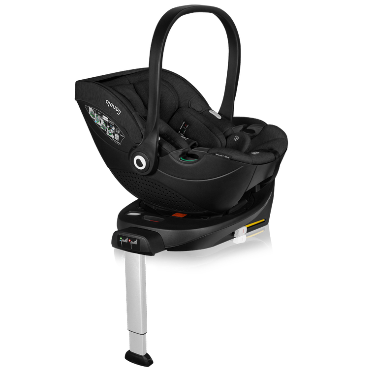 Lionelo, Moxie, i-Size, fotelik samochodowy z bazą, Black Carbon, 40-87 cm