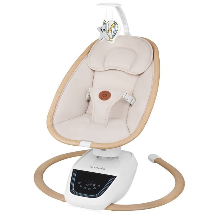 Lionelo, Olivia, elektryczny bujaczek, Beige Natural