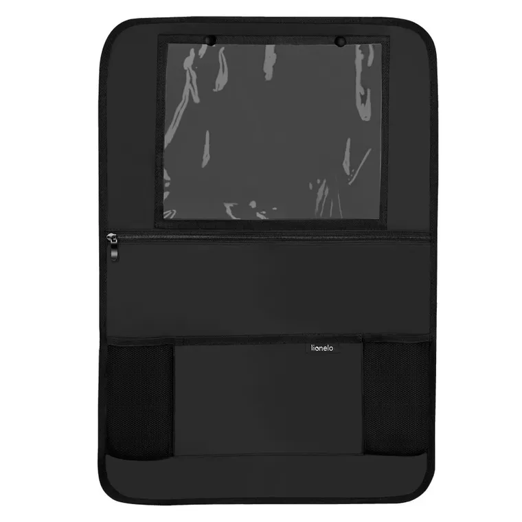 Lionelo, organizer na przedni fotel samochodowy, czarny