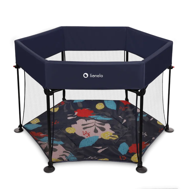 Lionelo, Roel, kojec dla dziecka, Blue Navy, 112-112 cm