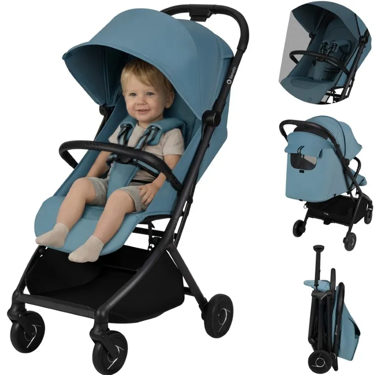 Lionelo, Sia, wózek spacerowy, blue sky