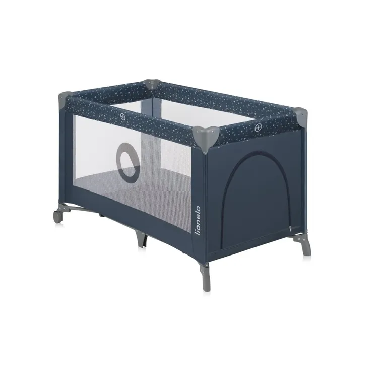 Lionelo, Stefi, łóżeczko turystyczne, Blue Grey