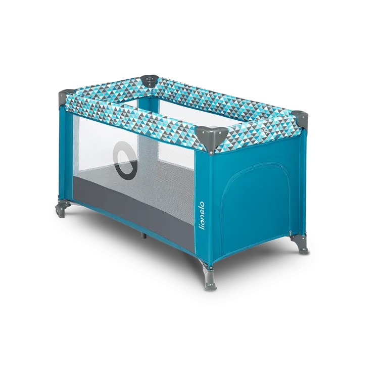 Lionelo, Stefi, łóżeczko turystyczne, Green Turquoise