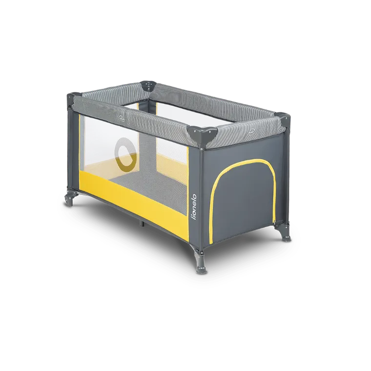 Lionelo, Stefi, łóżeczko turystyczne, Yellow Lemon